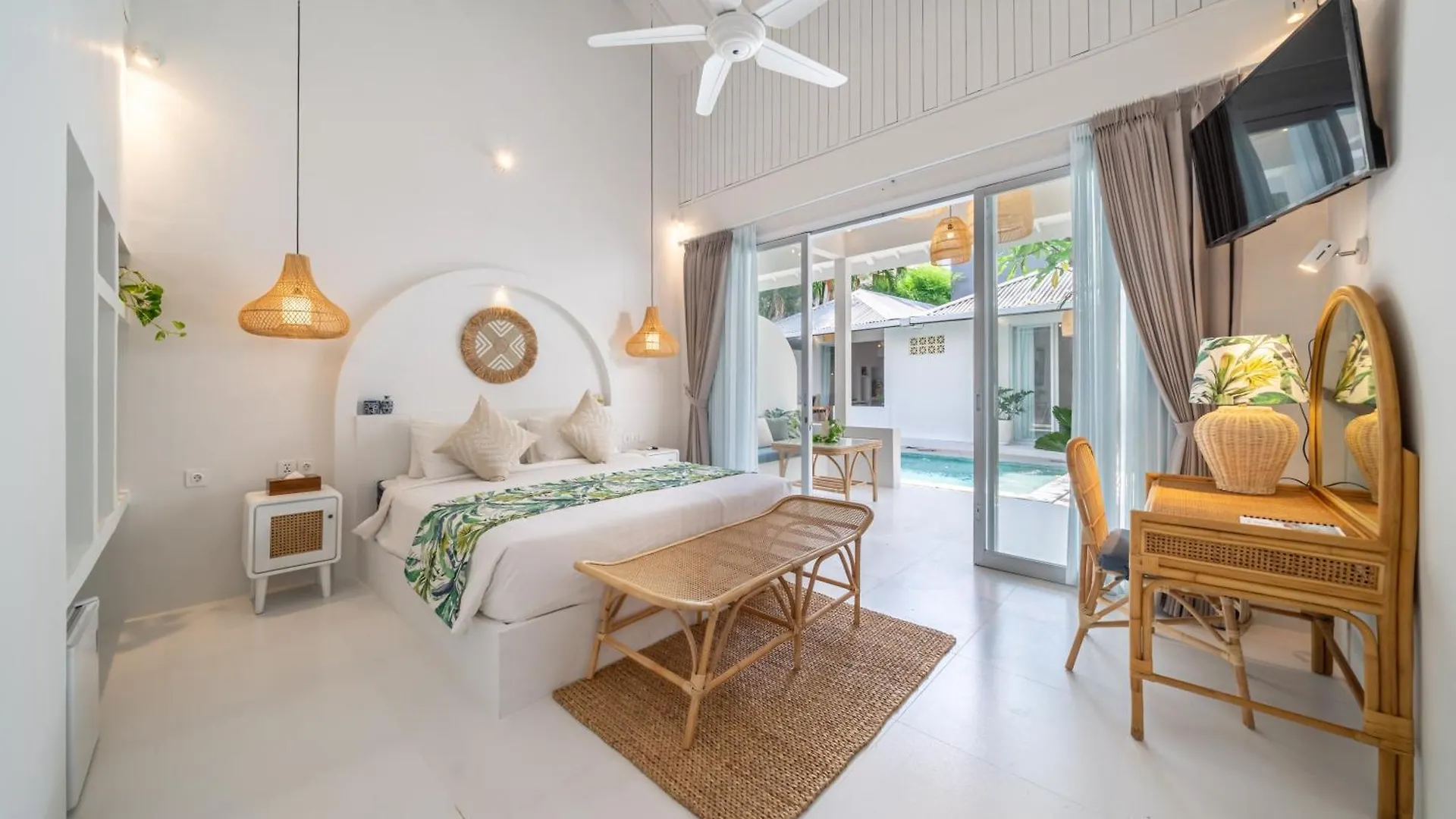 Guest house The Hepburn Stylish Single Room Guesthouse With Shared Pool 900M From Seminyak Beach